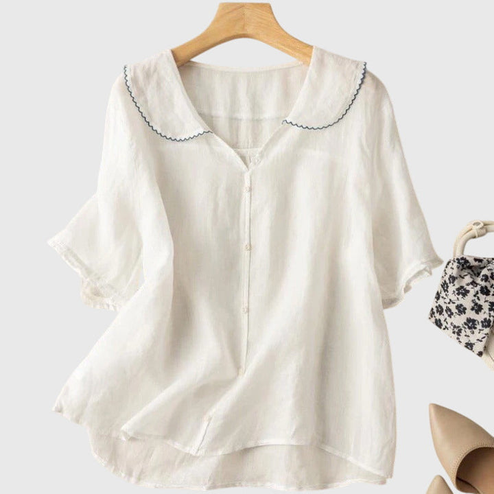 Adele | Elegant Summer Blouse