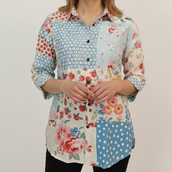 Rachel | Button-Down Summer Blouse