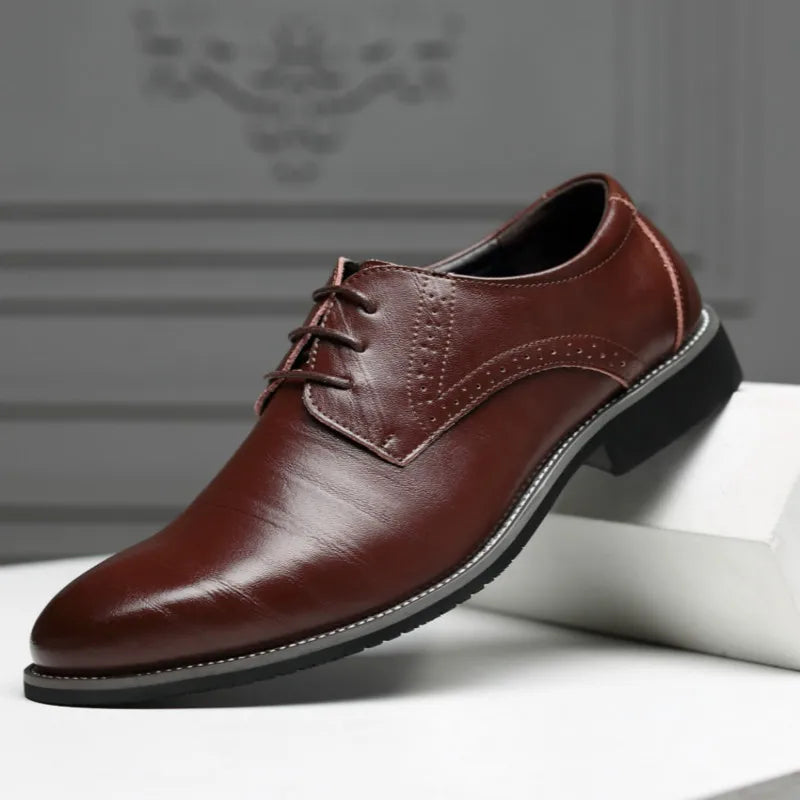 Roma | Lace-Up Wingtip Dress Shoes