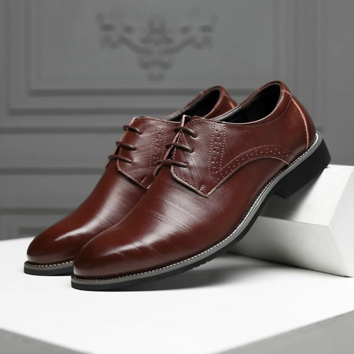 Roma | Lace-Up Wingtip Dress Shoes
