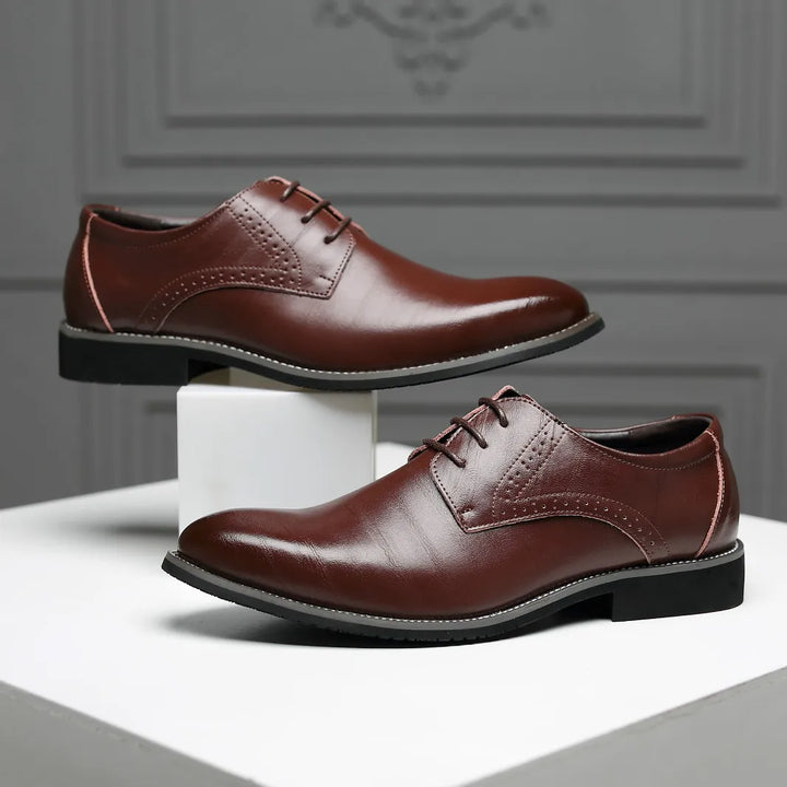 Roma | Lace-Up Wingtip Dress Shoes
