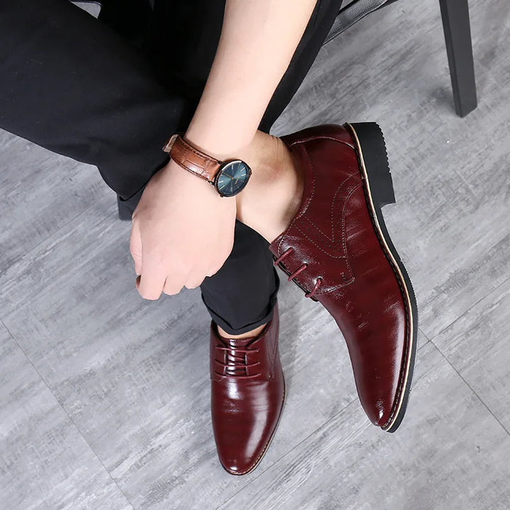 Roma | Lace-Up Wingtip Dress Shoes