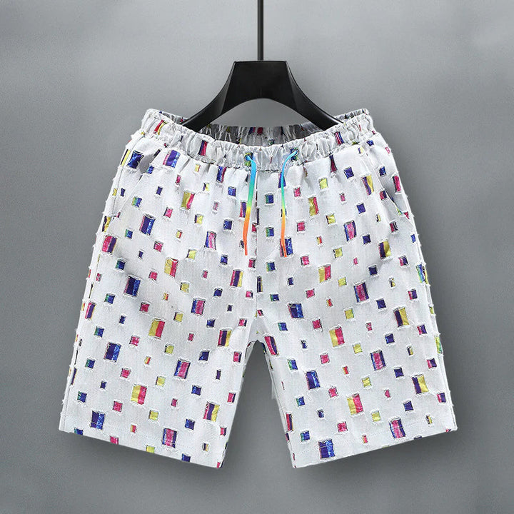Felix | Colorful Elastic Waist Shorts