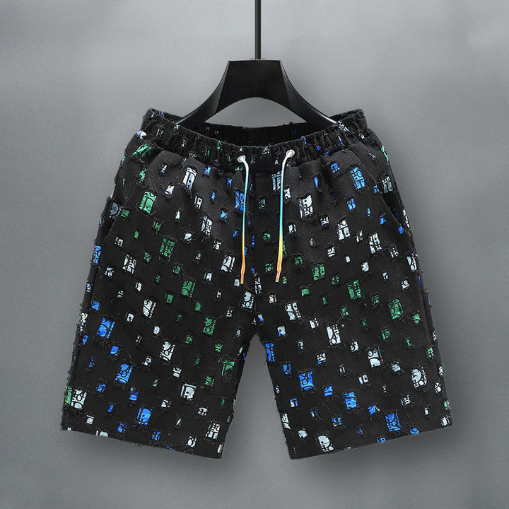 Felix | Colorful Elastic Waist Shorts