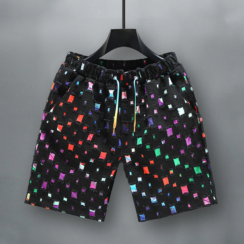 Felix | Colorful Elastic Waist Shorts