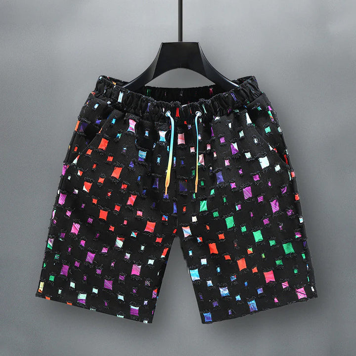 Felix | Colorful Elastic Waist Shorts