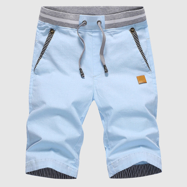 Felix | Elastic Waist Shorts with  Side Pockets