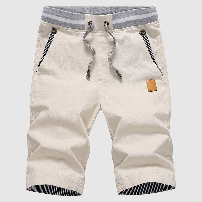 Felix | Elastic Waist Shorts with  Side Pockets