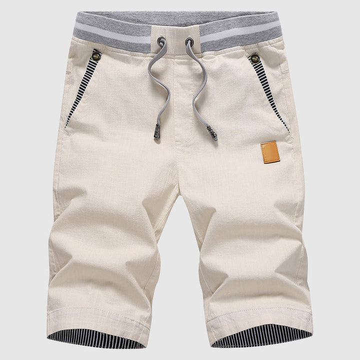 Felix | Elastic Waist Shorts with  Side Pockets