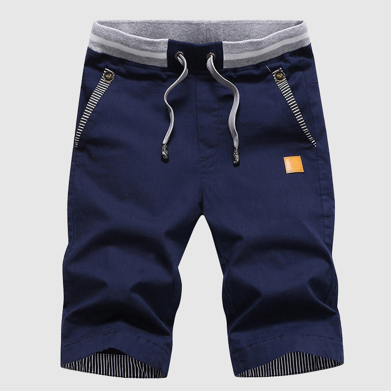 Felix | Elastic Waist Shorts with  Side Pockets