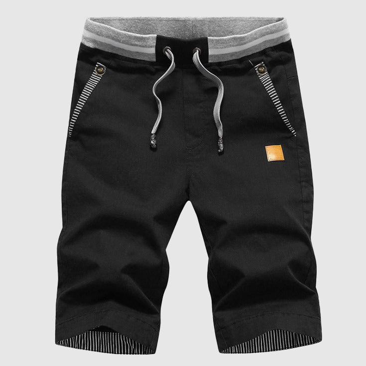 Felix | Elastic Waist Shorts with  Side Pockets
