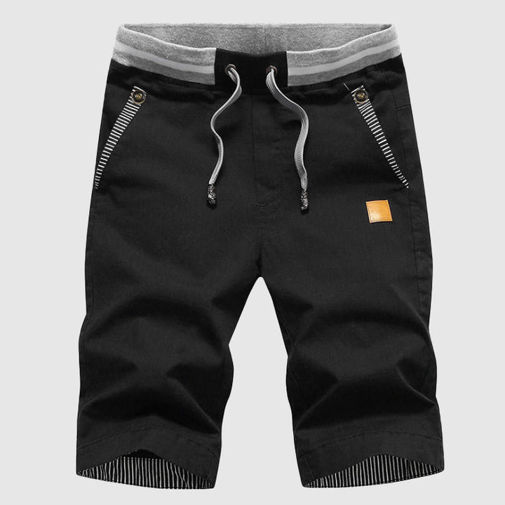 Felix | Elastic Waist Shorts with  Side Pockets