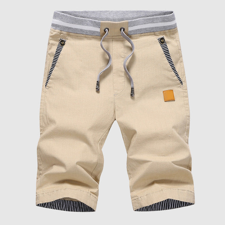 Felix | Elastic Waist Shorts with  Side Pockets