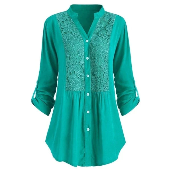 Lace | Detail Long Blouse