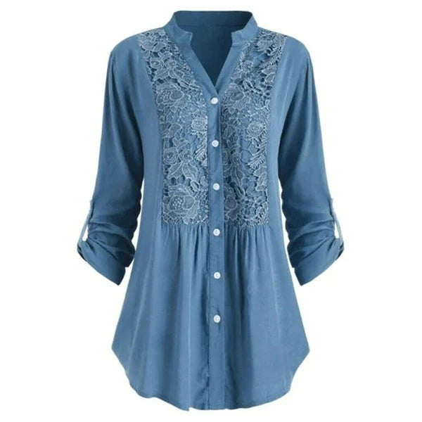 Lace | Detail Long Blouse