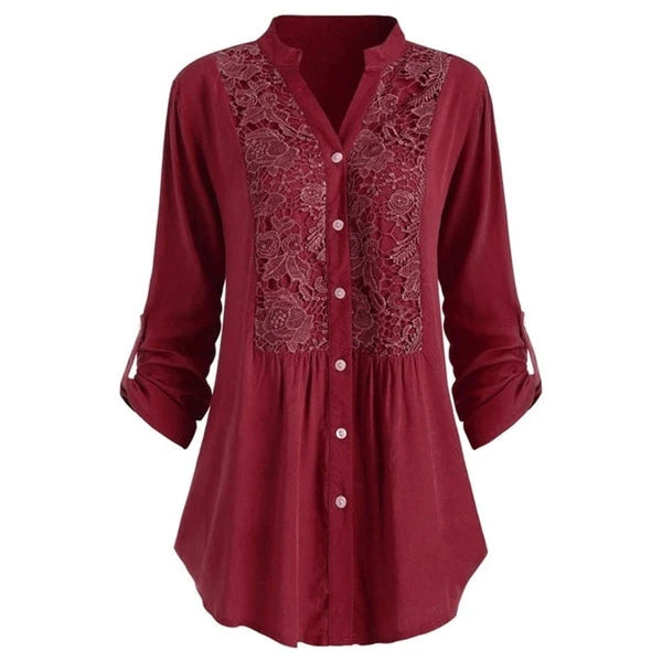 Lace | Detail Long Blouse