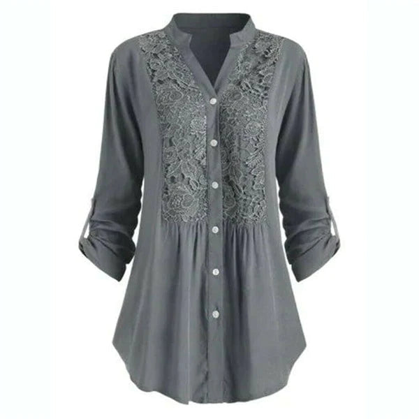 Lace | Detail Long Blouse