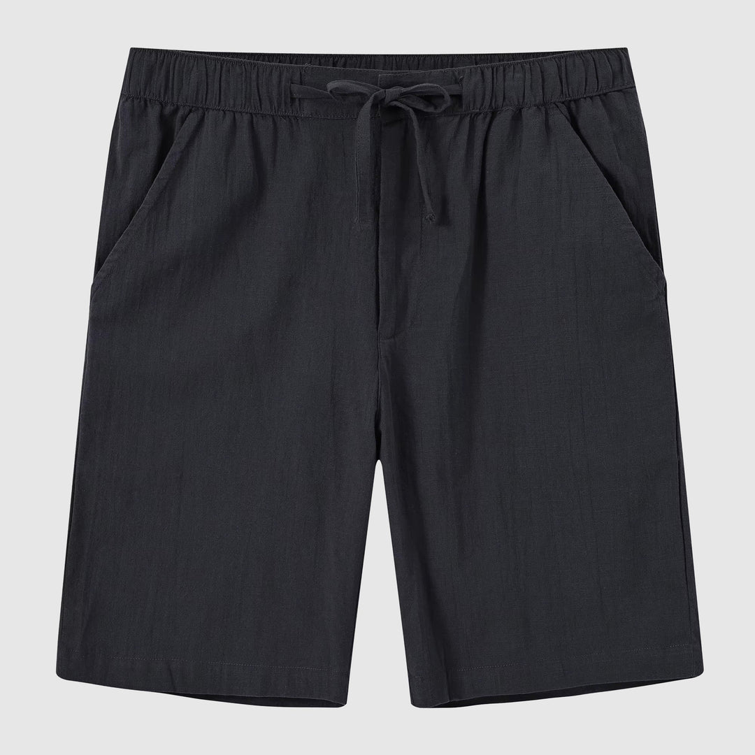 Lorenzo | Elastic Waist Shorts with Pockets