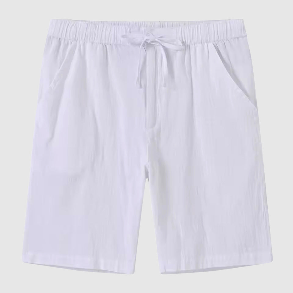 Lorenzo | Elastic Waist Shorts with Pockets