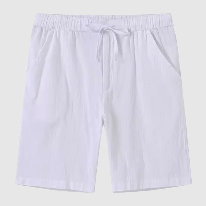 Lorenzo | Elastic Waist Shorts with Pockets