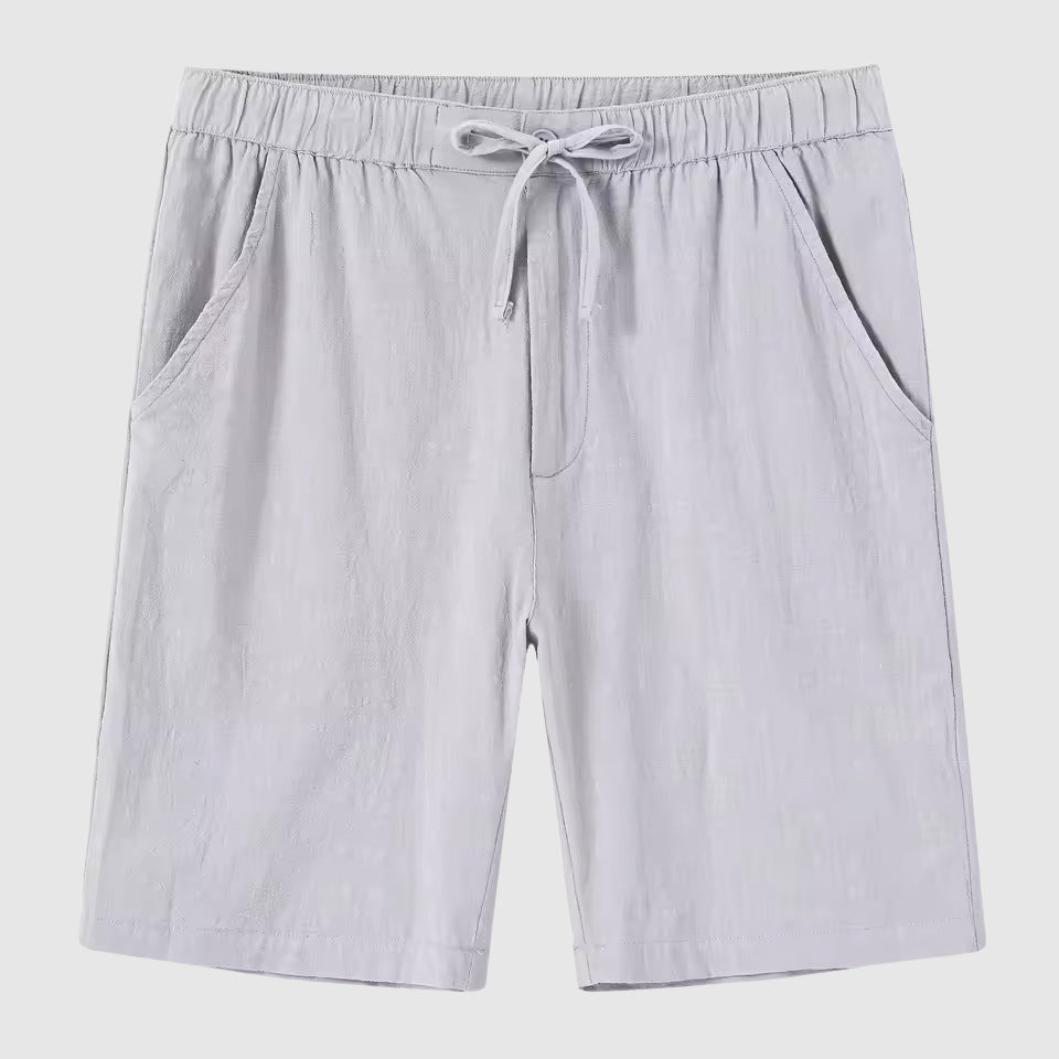 Lorenzo | Elastic Waist Shorts with Pockets