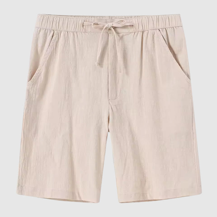 Lorenzo | Elastic Waist Shorts with Pockets