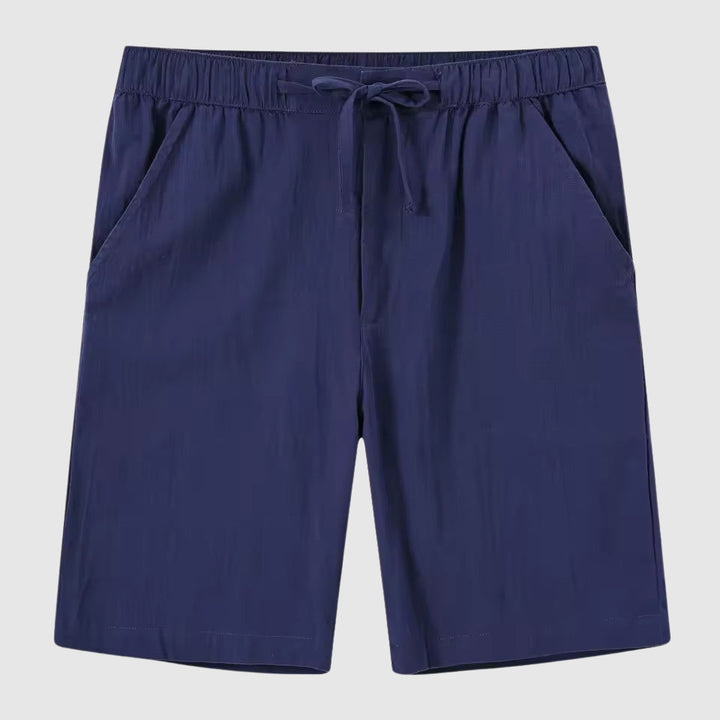 Lorenzo | Elastic Waist Shorts with Pockets