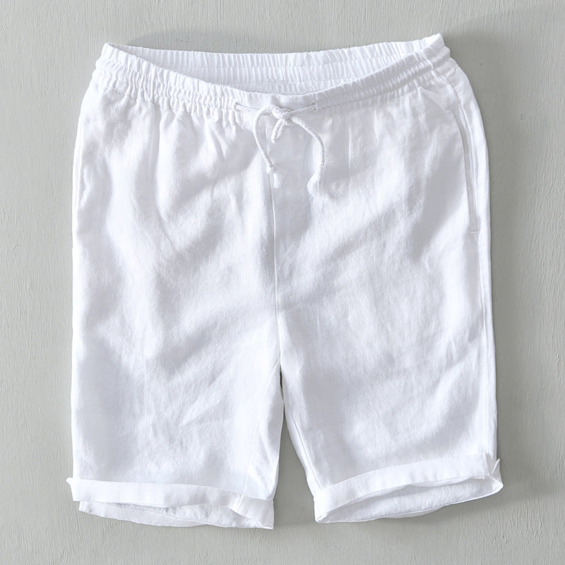 Lorenzo |  Elastic Waist Summer Shorts