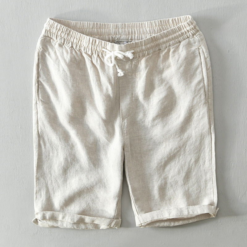 Lorenzo |  Elastic Waist Summer Shorts