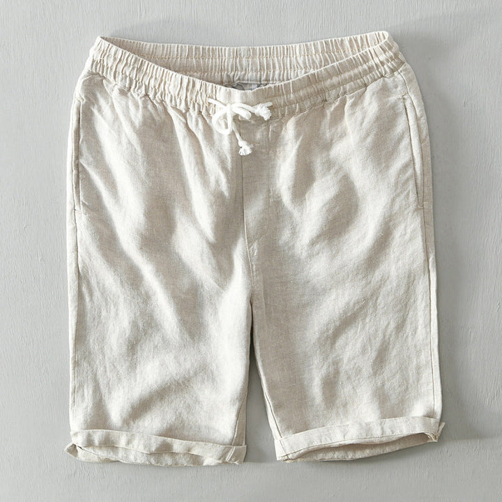 Lorenzo |  Elastic Waist Summer Shorts