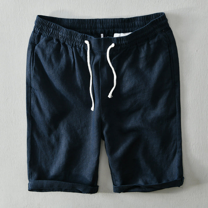 Lorenzo |  Elastic Waist Summer Shorts