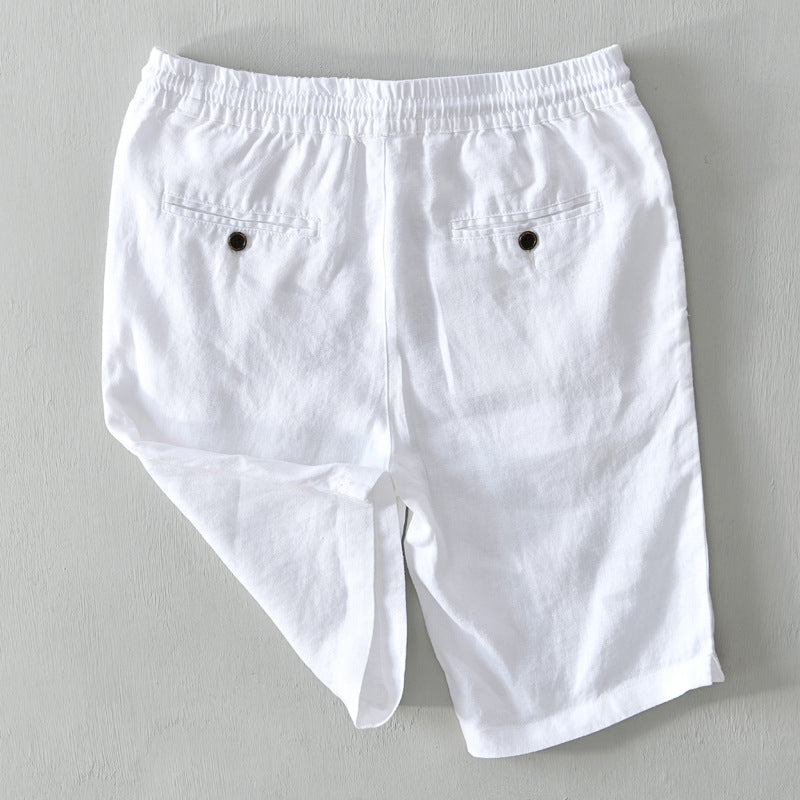 Lorenzo |  Elastic Waist Summer Shorts