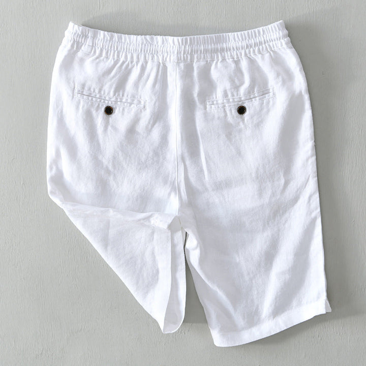 Lorenzo |  Elastic Waist Summer Shorts