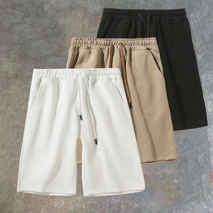 Lorenzo | Elastic Waist Casual Shorts