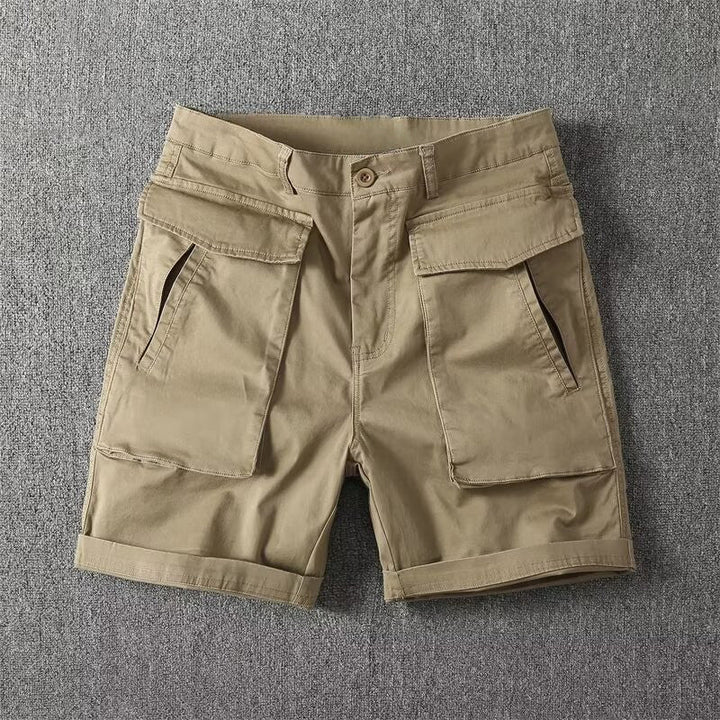 Lorenzo | Button Waist Cargo Shorts