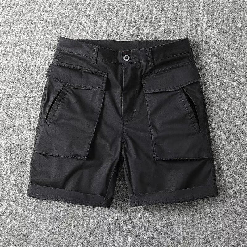 Lorenzo | Button Waist Cargo Shorts