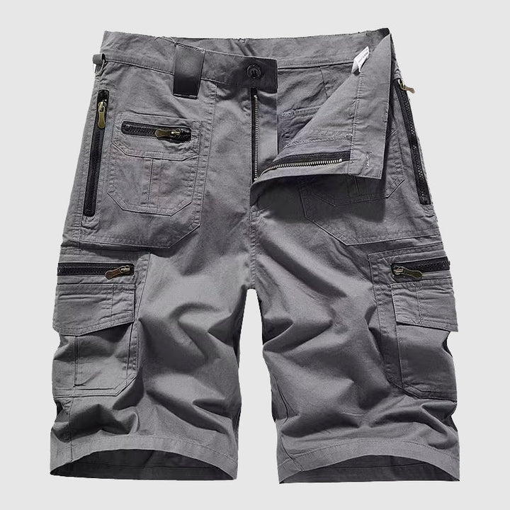 Lorenzo | Button Waist Cargo Shorts