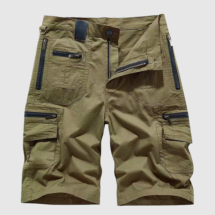 Lorenzo | Button Waist Cargo Shorts