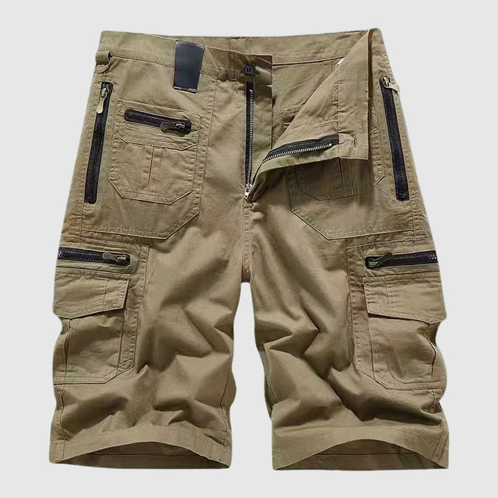 Lorenzo | Button Waist Cargo Shorts