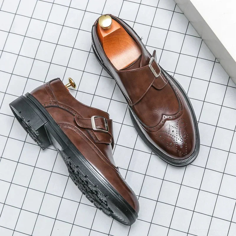 Castano | Monk Strap Dress Shoes