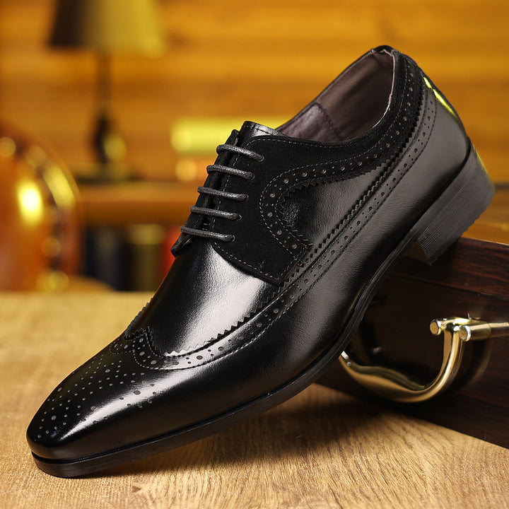 Milano | Lace-Up Wingtip Dress Shoes