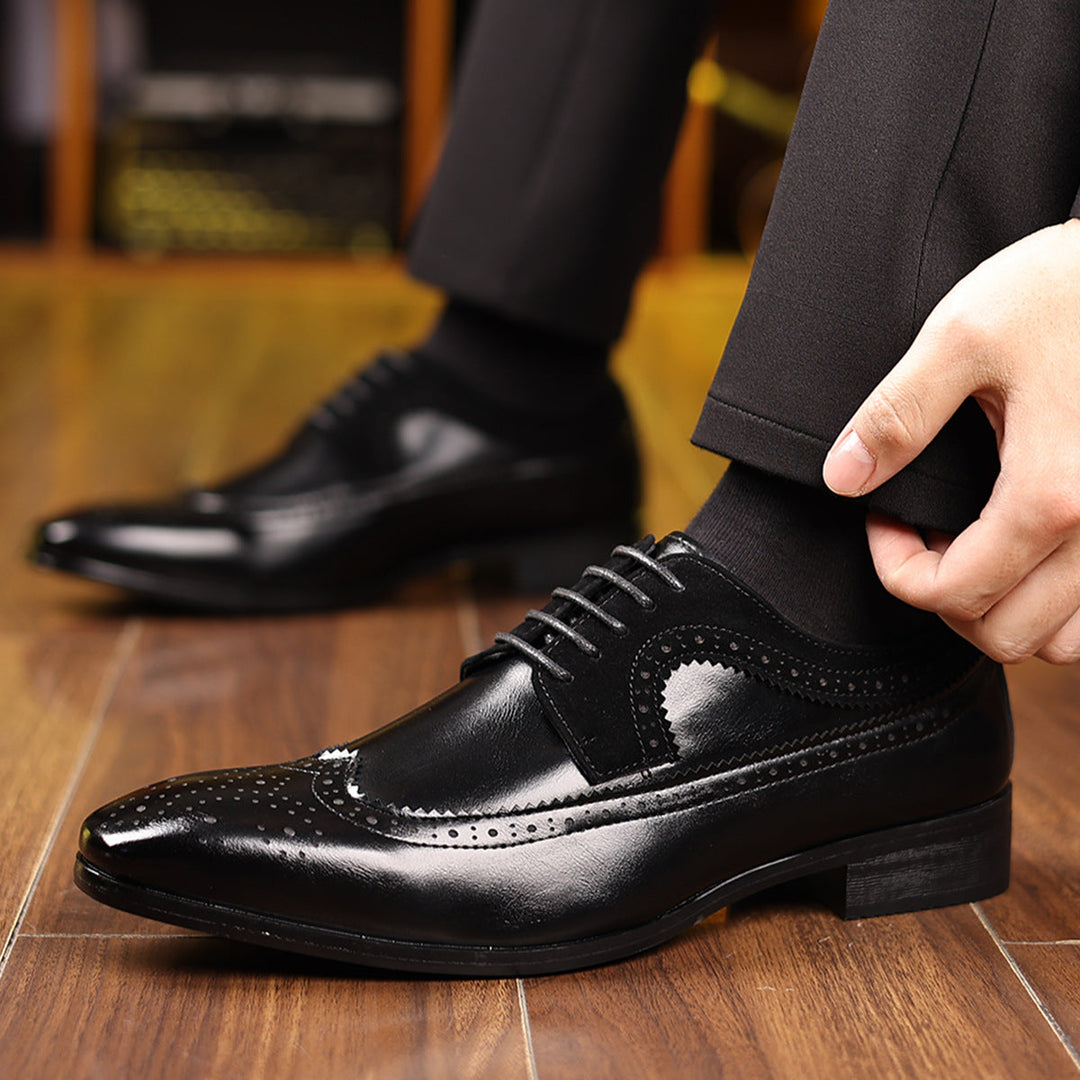 Milano | Lace-Up Wingtip Dress Shoes