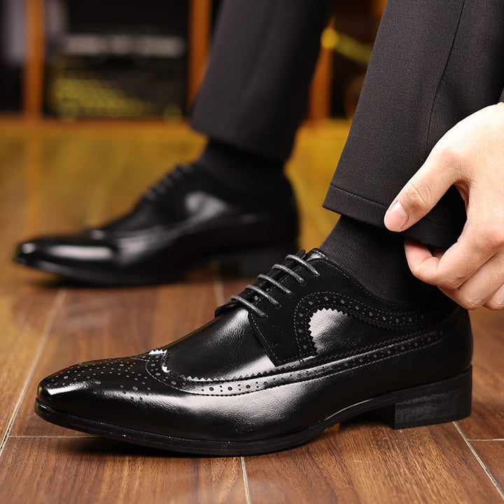 Milano | Lace-Up Wingtip Dress Shoes