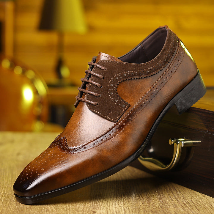 Milano | Lace-Up Wingtip Dress Shoes
