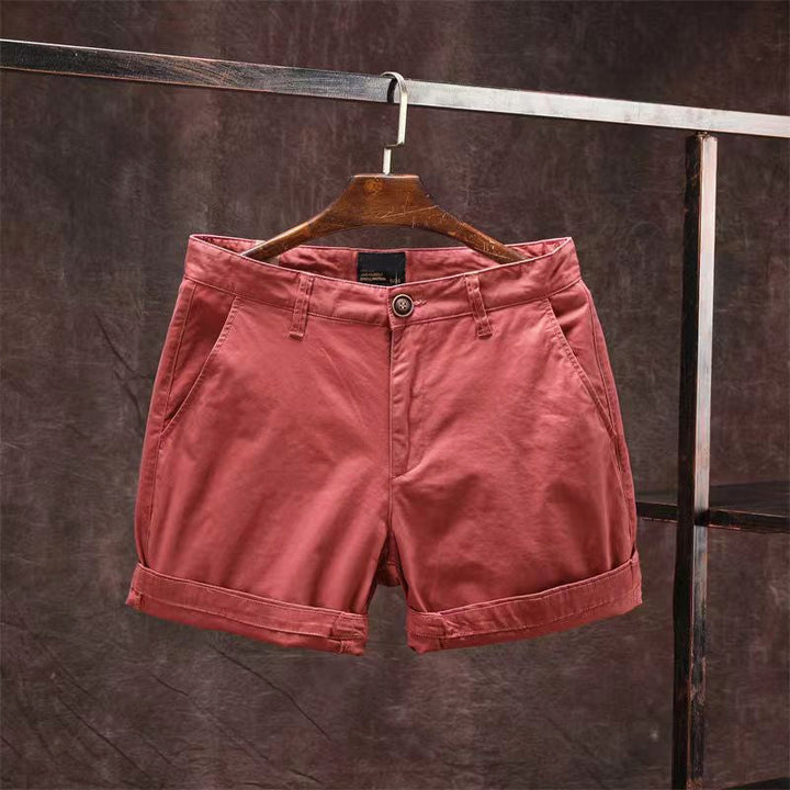 Roberto | Button Waist Classic Summer Shorts