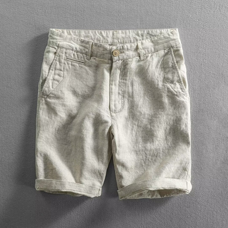 Roberto | Button Waist Summer Shorts
