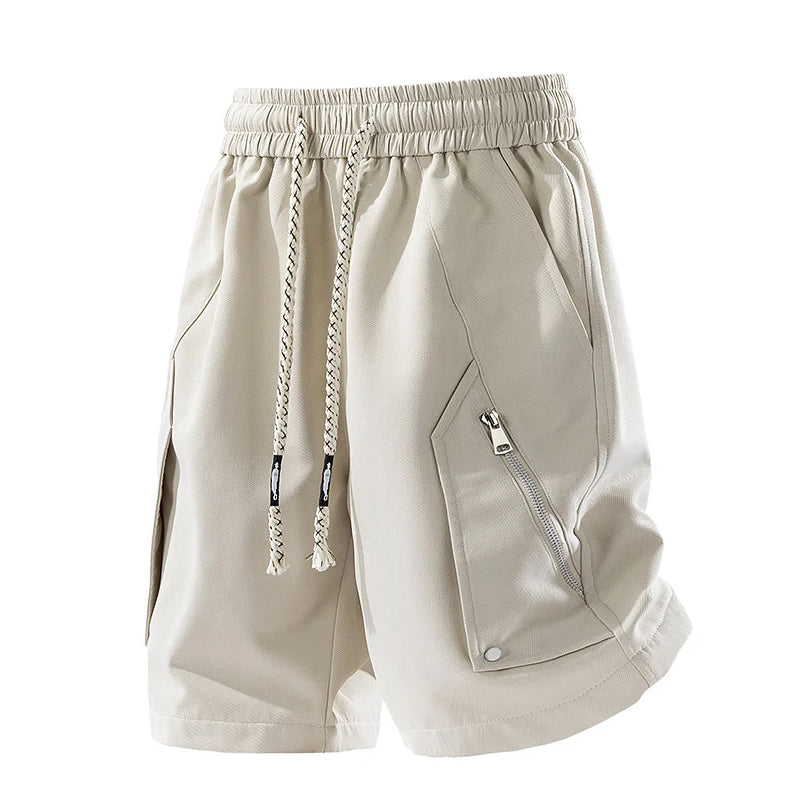 Roberto | Utility Shorts with Zip Pockets