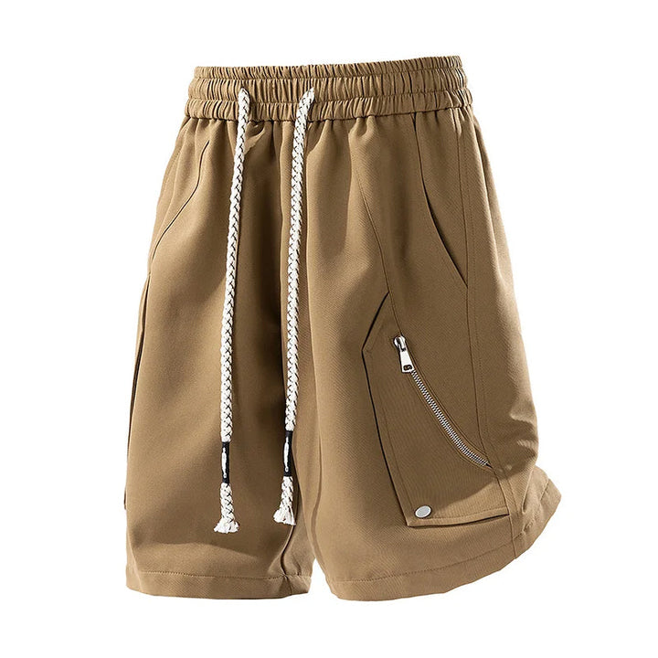 Roberto | Utility Shorts with Zip Pockets