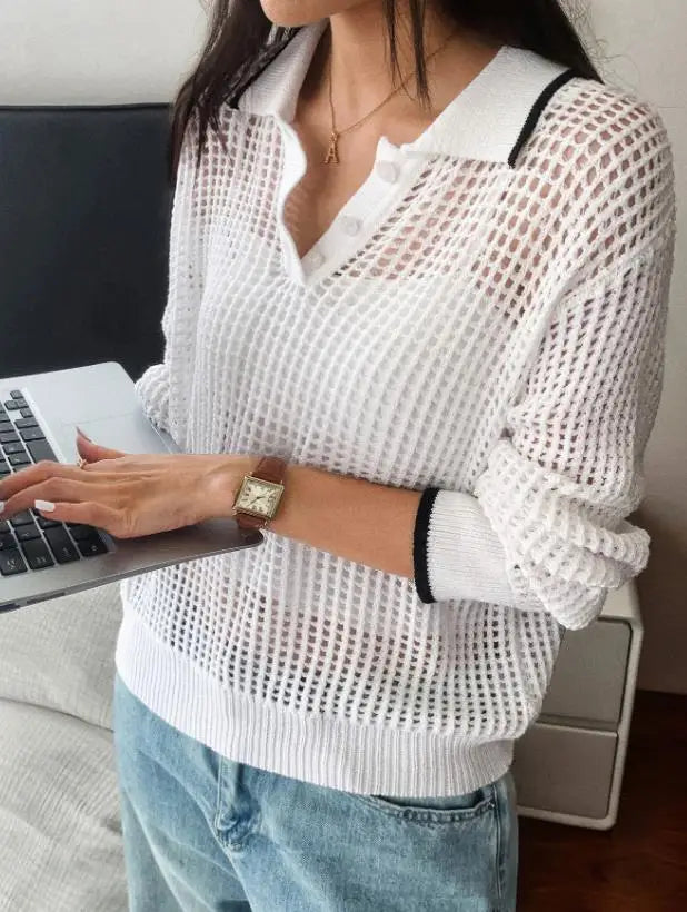 Paisley | Hollow Out Blouse