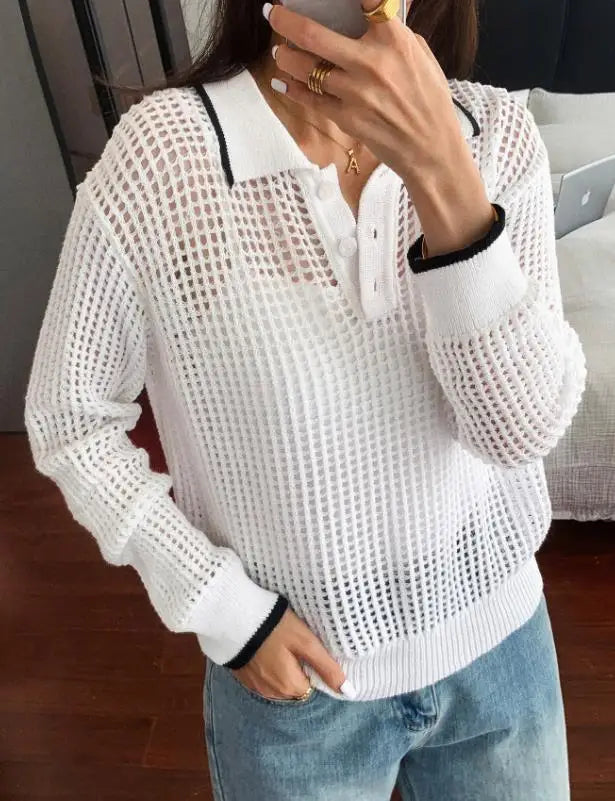 Paisley | Hollow Out Blouse